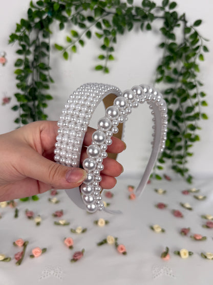 DIY Pearl Hairband